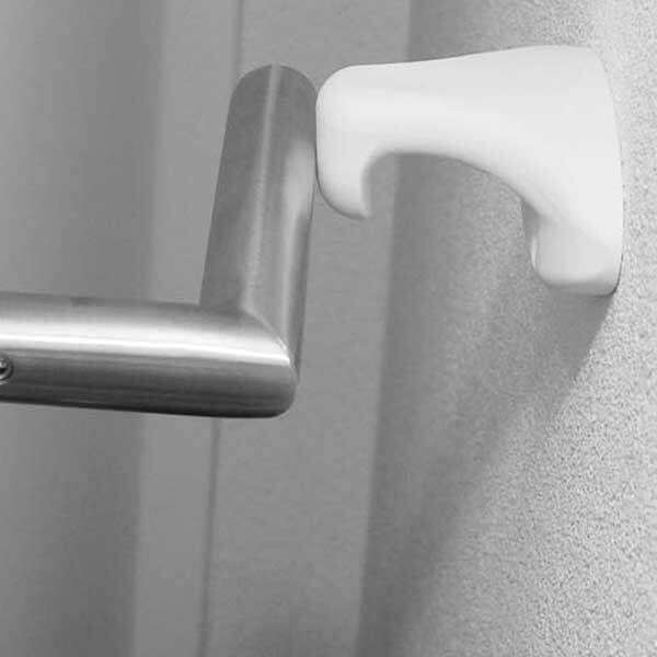 ☛ ClipOn der neue Türstopper Türhalter und Wandschutz in einem Produkt