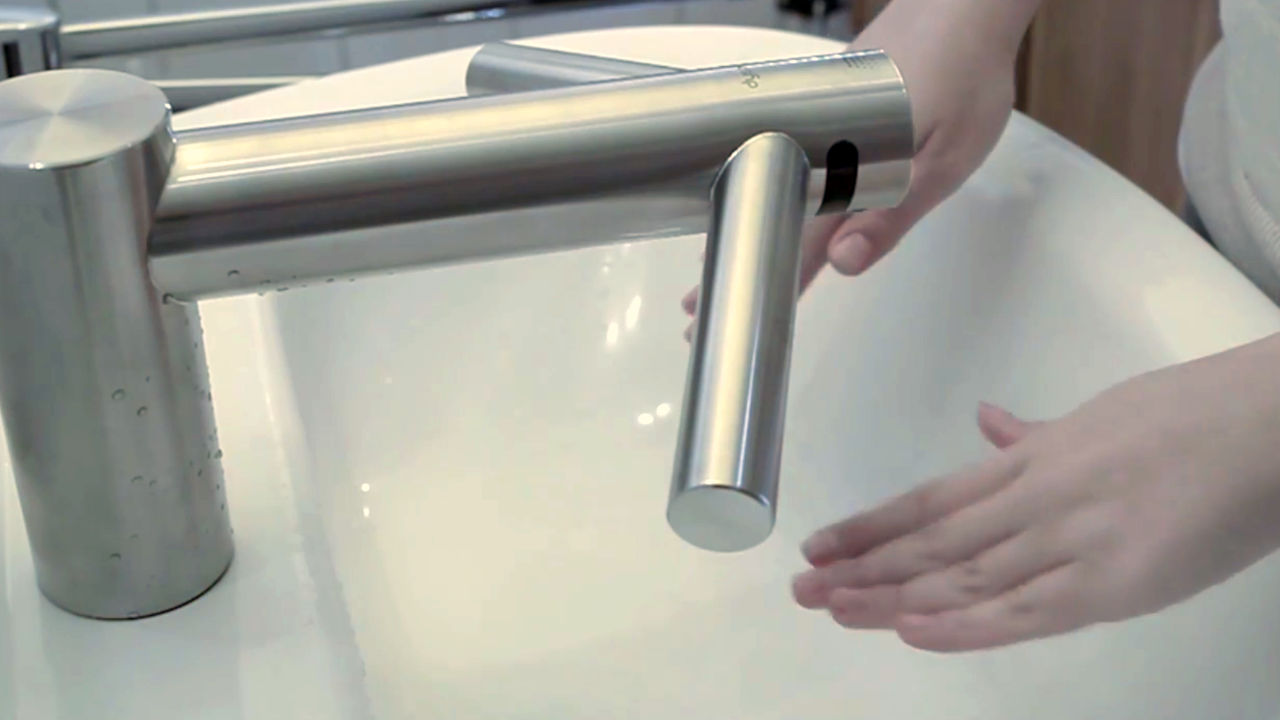 Vorschaubild zum Video Dyson Tap Händetrockner mit Wasserhahn