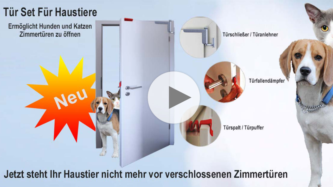 Vorschaubild zum Video Tür-Set für Haustiere